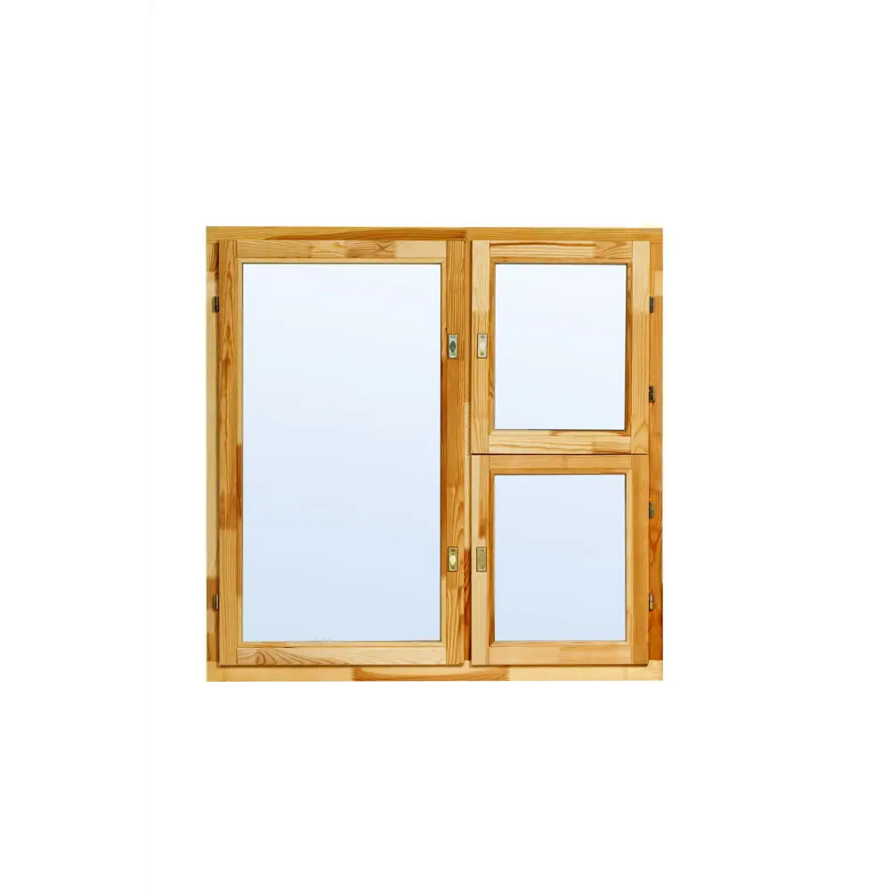Окно деревянное Timber&Style ОД ОСП (45) 1160x1170мм с однокамерным стеклопакетом с форточкой
